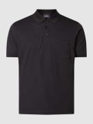 RAGMAN Regular Fit Poloshirt mit Brusttasche in Anthrazit, Größe M