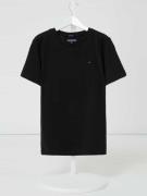 Tommy Hilfiger Teens Regular Fit T-Shirt aus reiner Baumwolle in Black...
