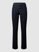 Angels Skinny Fit Jeans mit Label-Patch in Marine, Größe 34/28