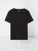 Tommy Hilfiger Teens T-Shirt mit Logo-Stickerei in Black, Größe 12