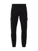 Jack & Jones Tapered Fit Cargohose mit Stretch-Anteil in Black, Größe ...