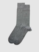 Tommy Hilfiger Socken im 2er-Pack in Mittelgrau Melange, Größe 47/49