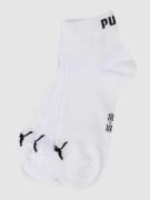PUMA Socken im 3er-Pack in Weiss, Größe 35/38
