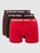 G-Star Raw Trunks im 3er-Pack in Rot, Größe S