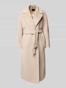 Weekend Max Mara Mantel mit Taillengürtel Modell 'TEMPARA' in Beige, G...