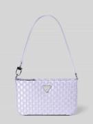 Guess Handtasche in Flecht-Optik Modell 'TWILLER' in Lavender, Größe 1