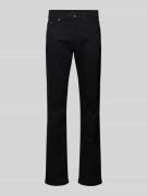 Pierre Cardin Tapered Fit Jeans mit Label-Patch Modell 'Lyon' in Black...