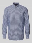 Tommy Hilfiger Regular Fit Freizeithemd mit Logo-Stitching in Marine, ...