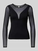 Only Longsleeve mit Rundhalsausschnitt Modell 'BECKI' in Black, Größe ...