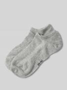 Snocks Sneakersocken mit elastischem Rippenbündchen im 2er-Pack in Sil...