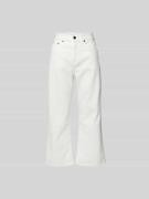 Victoria Beckham Flared Jeans mit 5-Pocket-Design in Weiss, Größe 24