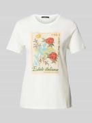 Weekend Max Mara T-Shirt mit Rundhalsausschnitt Modell 'ZIRLO' in Weis...