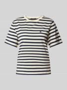 Weekend Max Mara T-Shirt mit Label-Stitching Modell 'SATRAPO' in Marin...