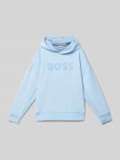 Boss Hoodie mit Kapuze in Bleu, Größe 152