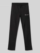 CHAMPION Sweatpants mit elastischem Bund in Black, Größe 128