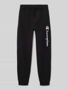 CHAMPION Sweatpants mit elastischem Bund in Black, Größe 176