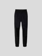 Iro Trackpants aus Cord in Black, Größe 48