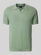 JOOP! Collection Regular Fit Poloshirt mit V-Ausschnitt in Hellgruen, ...