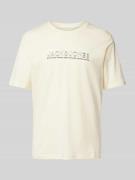 Jack & Jones T-Shirt mit Label-Print Modell 'CODYNAMIC' in Offwhite, G...