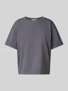 American Vintage T-Shirt mit geripptem Rundhalsausschnitt Modell 'FIZV...