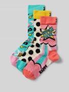 Happy Socks Socken mit Stretch-Anteil Modell 'Mothers Day' im 3er Pack...