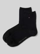 Tommy Hilfiger Socken mit elastischem Bündchen im 2er-Pack in Black, G...