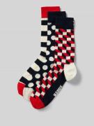 Happy Socks Socken mit Stretch-Anteil Modell 'Classic' im 3er-Pack in ...