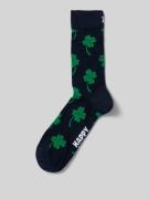 Happy Socks Socken mit Motiv- und Label-Print Modell 'Big Luck' in Dun...