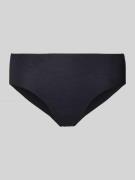 Hanro Slip mit elastischem Bund in Black, Größe M