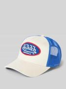 Von Dutch Trucker Cap mit Label-Patch Modell 'BOSTON' in Blau, Größe 1