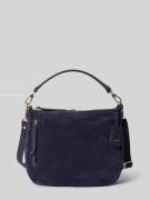Abro Handtasche mit Label-Applikation Modell 'JUNA' in Marine, Größe 1