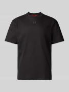 HUGO T-Shirt mit Label-Badge Modell 'Dalile' in Black, Größe L