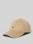 Lacoste Basceap mit Logo-Patch Modell 'CAPS AND HATS' in Sand, Größe 1