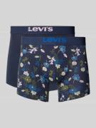 Levi's® Trunks mit elastischem Logo-Bund in Marine, Größe L