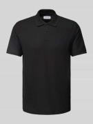 Jack & Jones Poloshirt mit Label-Stitching Modell 'AUSTIN' in Metallic...