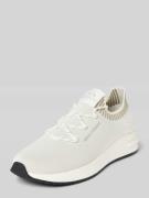 ARMANI EXCHANGE Sneaker mit Label-Print Modell 'ENGLISH' in Offwhite, ...