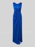 TROYDEN COLLECTION Abendkleid mit Cut Out in Royal, Größe 38