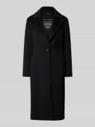 ICONS Cinzia Rocca Regular Fit Mantel mit Seide-Anteil in Black, Größe...