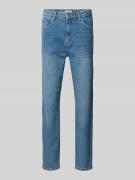 Only Straight Fit Jeans mit Eingrifftaschen Modell 'EMILY' in Jeansbla...