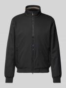 Geox Jacke mit Stehkragen in Black, Größe 54