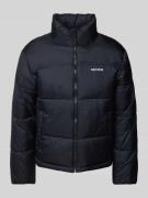 REVIEW Steppjacke mit Stehkragen in Black, Größe S