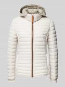 camel active Steppjacke mit Zweiwege-Reißverschluss in Kitt, Größe 42