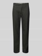 Brax Regular Fit Chino mit Paspeltasche Modell 'FABIO' in Anthrazit, G...