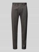 CG - Club of Gents Slim Fit Stoffhose mit fixierten Beinumschlägen Mod...