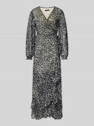 Guess Maxikleid in Wickel-Optik Modell 'FELISIA' in Black, Größe M