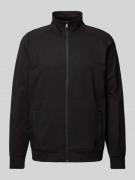 Joy Sweatjacke mit Stehkragen Modell 'RAMON' in Black, Größe 48