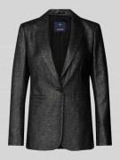 JOOP! Blazer mit Raverskragen in Black, Größe 36