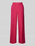 Mango Regular Fit Leinenhose mit Bügelfalten Modell 'FULITU' in Pink, ...