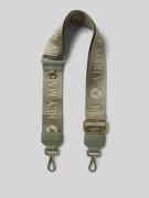 Hey Marly Shoulder Strap mit Label-Details in Schilf, Größe 1