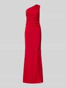 SISTAGLAM Abendkleid mit One-Shoulder-Träger in Rot, Größe 40